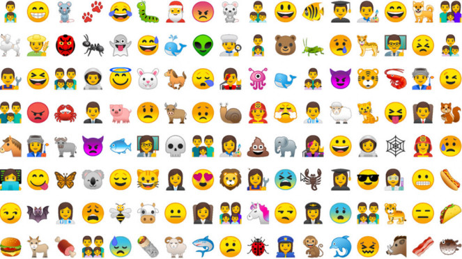 Emoji pada Android Oreo