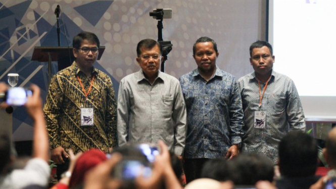 Wapres Buka Kongres I Asosiasi Media Siber Indonesia.
