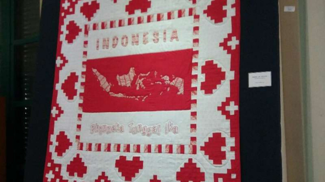 Kriya Peta Indonesia di Museum Tekstil, Jakarta