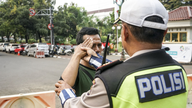 Polisi Berikan Pelatihan bagi Pak Ogah