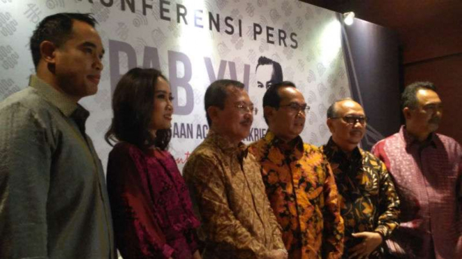 Konferensi pers Penghargaan Achmad Bakrie, Selasa, 22 Agustus 2017.