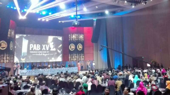 Malam penganugerahan Penghargaan Achmad Bakrie XV, Selasa, 22 Agustus 2017