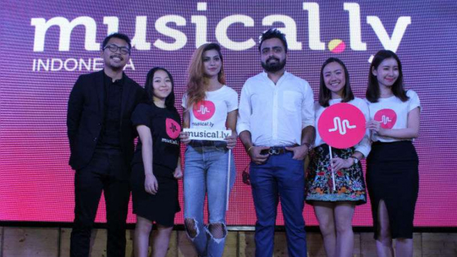 Aplikasi musical.ly resmi membuka perwakilannya di Indonesia.
