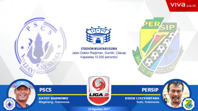 Duel PSCS Cilacap vs Persip Pekalongan