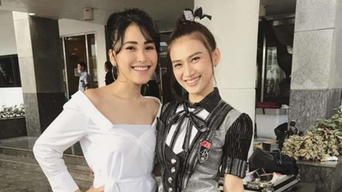 Ayu Ting Ting dan Melody JKT48