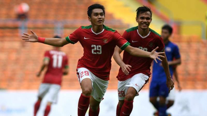 Pemain Timnas Indonesia, Septian David Maulana.