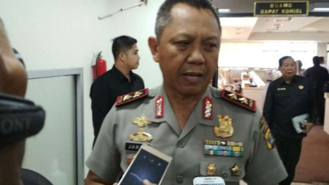Kapolda Lampung Inspektur Jenderal Sudjarno 