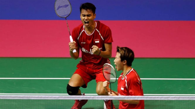 Tontowi Ahmad/Liliyana Natsir melaju ke laga final Badminton Asia Championships 2018