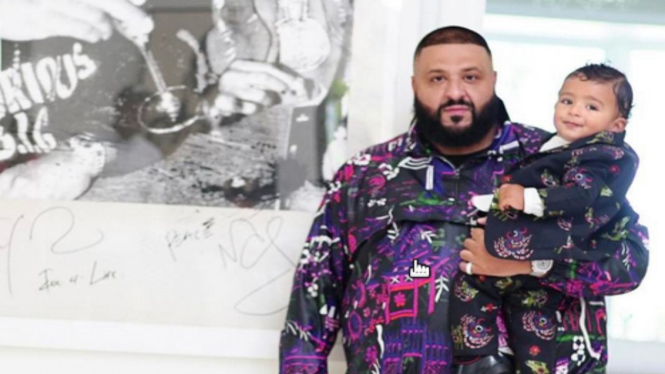 DJ Khaled dan putranya