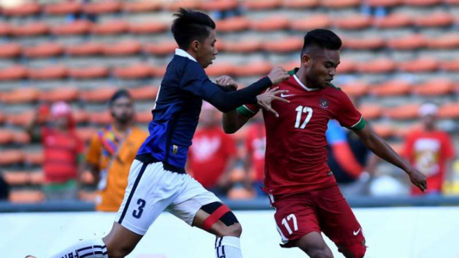 Saddil Ramdani saat main di Timnas U-22.