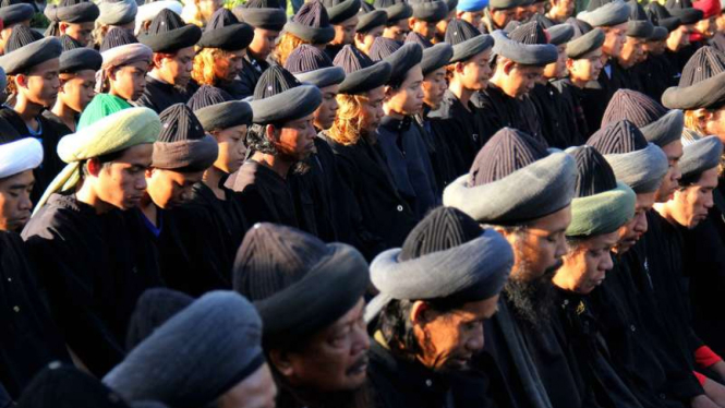 Jemaah An-Nadzir di Kabupaten Gowa menyelenggarakan Salat Idul Adha. (Foto ilustrasi)