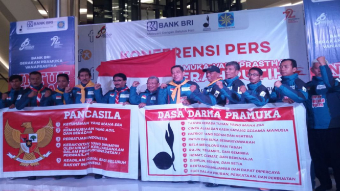 Tim Kwarnas Gerakan Pramuka dan organisasi pencinta alam Vanaprastha