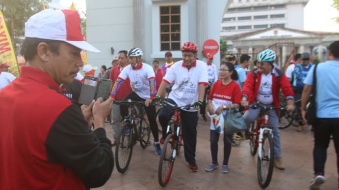 Gowes Pesona Nusantara di Semarang