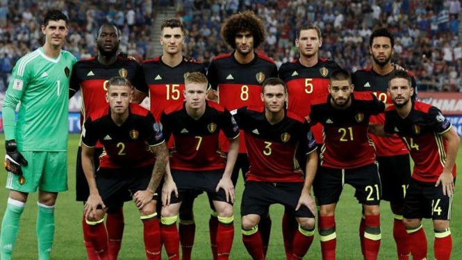 Skuat Timnas Belgia di ajang kualifikasi Piala Dunia 2018 