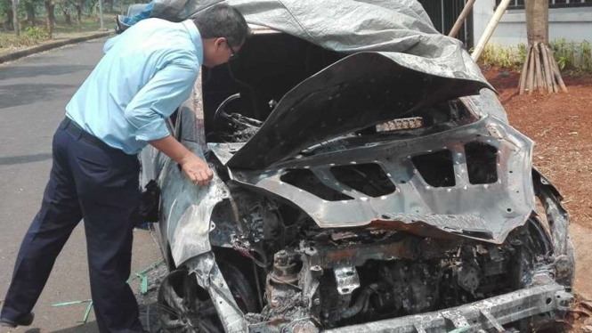  Mobil  Terbakar Tiba  tiba  Pemilik Honda  Brio  Trauma