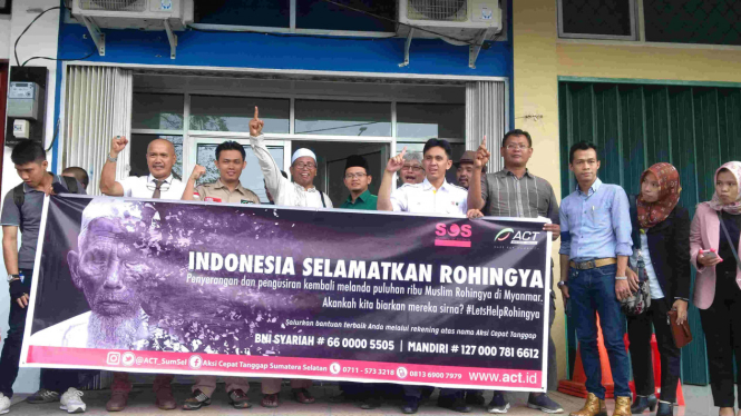 ACT dan FPI Sumsel bersiap menggalang dana untuk korban genosida Rohingya 