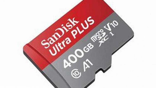 MicroSD SanDisk berkapasitas 400GB