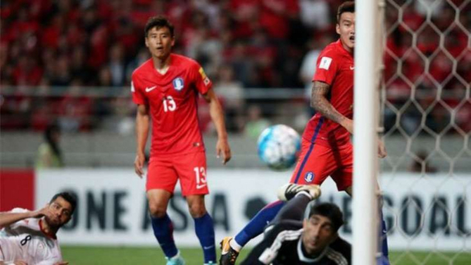 Pertandingan Timnas Korea Selatan kontra Iran 