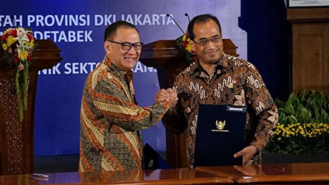 Kerja sama Bank Indonesia dengan Kementerian Perhubungan.
