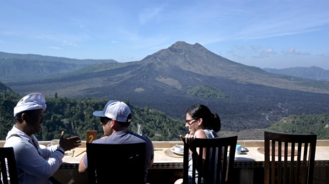 Zona turística del geoparque Mountain Batur, Kintamani, Bali
