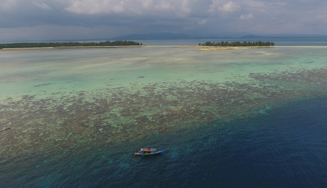 Pulau Dodola di Morotai, Maluku Utara