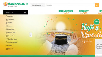Muslim Tanah Air Bisa Belanja Serba Halal di E-Commerce Ini