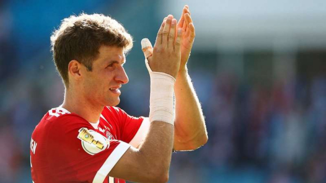 Gelandang serang Bayern Munich, Thomas Mueller