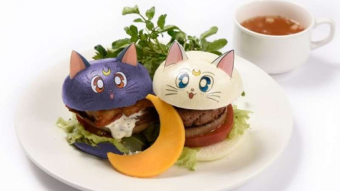 Menu di Kafe Sailor Moon