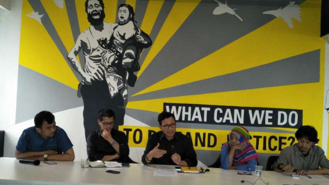 Ikatan Keluarga Orang Hilang Indonesia  konferensi pers tragedi Tanjung Priok