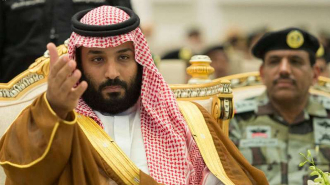 Penggerak reformasi Arab Saudi, Pangeran Muhammad bin Salman.