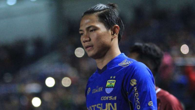 Achmad Jufriyanto saat masih berseragam Persib Bandung.