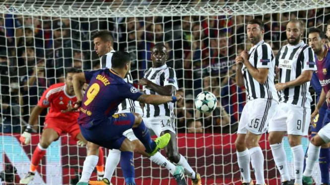 Laga Barcelona vs Juventus