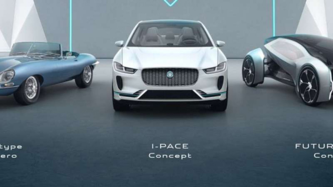 Mobil masa depan Jaguar Land Rover.