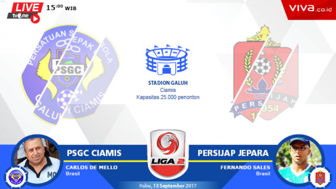Laga Liga 2, PSGC Ciamis vs Persijap Jepara