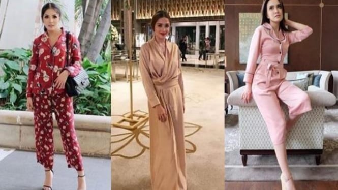 Tren Baju Pesta Gaya Piyama 4 Artis Ini Sudah Memakainya 