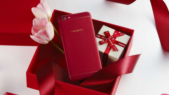 Oppo F3 Red