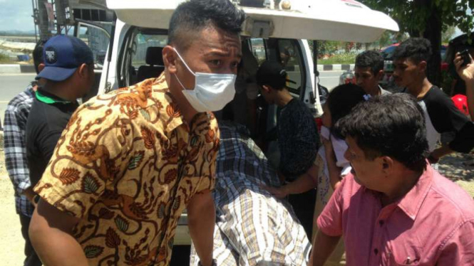 Satu di antara tiga jenazah remaja korban narkoba jenis Flaka dan mengandung obat bernama Somadril, Tramadol dan PCC di Kota Kendari, Sulawesi Tenggara, pada Kamis, 15 September 2017.