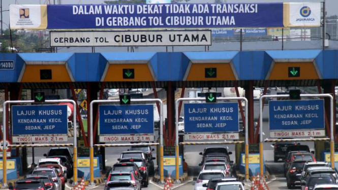 Penerapan pembayaran tol non tunai di Indonesia