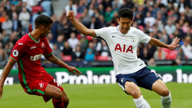 Duel Tottenham Hotspur vs Swansea City