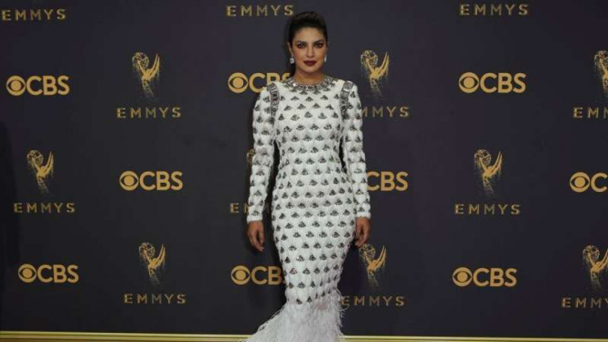 Priyanka Chopra di Emmy Awards 2017