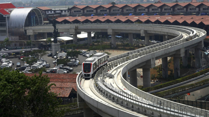 Skytrain di Bandara Soekarno-Hatta
