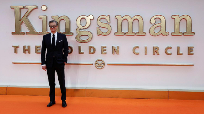 Colin Firth dalam Premier Kingsman The Golden Circle