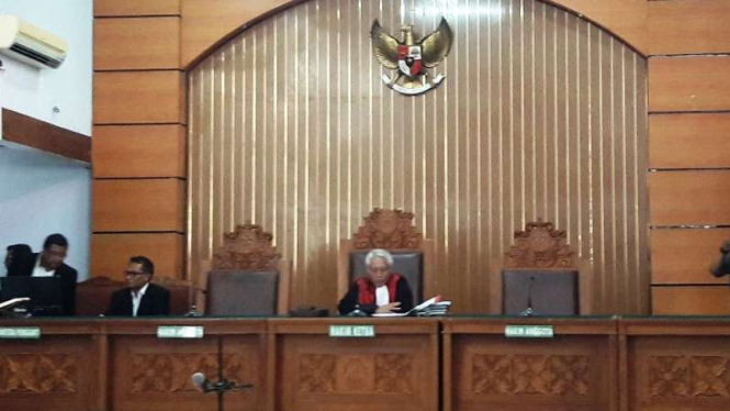 Hakim Cepi Iskandar yang memimpin sidang praperadilan Setya Novanto 