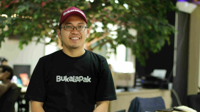 CEO Bukalapak, Achmad Zaky