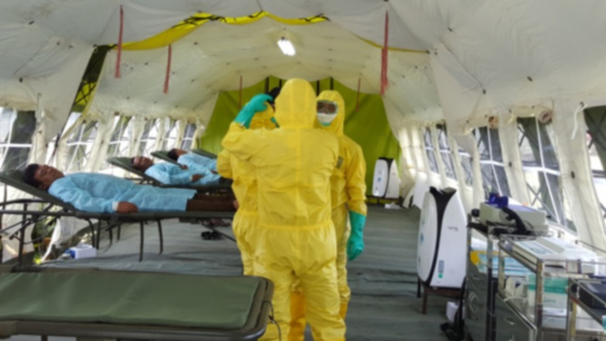 Simulasi Pandemi Influenza Kementerian Kesehatan.