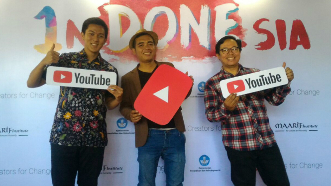 Lokakarya YouTube Creators for Change di Surabaya