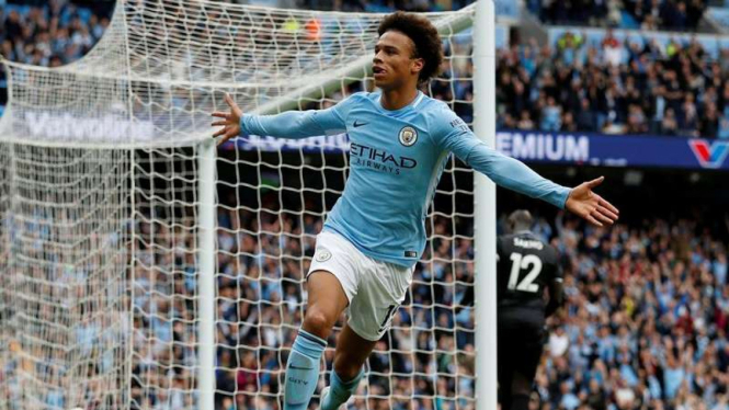 Winger Manchester City, Leroy Sane