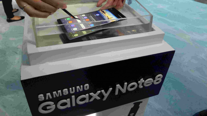 Samsung meluncurkan Galaxy Note 8 di Indonesia.