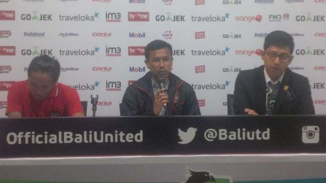 Pelatih Bali United, Widodo C Putro.