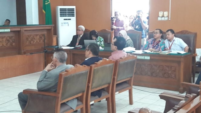 Sidang praperadilan Setya Novanto.